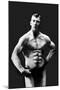 Perfect Abs-null-Mounted Art Print
