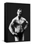 Perfect Abs-null-Framed Stretched Canvas