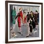 "Perfect Fit", January 10, 1959-George Hughes-Framed Giclee Print