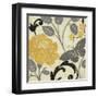 Perfect Petals I Yellow-Pela Design-Framed Art Print