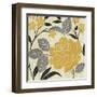 Perfect Petals II Yellow-Pela Design-Framed Art Print