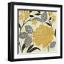 Perfect Petals II Yellow-Pela Design-Framed Art Print