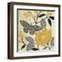 Perfect Petals IV Yellow-Pela Design-Framed Art Print