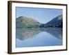 Perfect Reflection in Early Morning, Grasmere, Near Ambleside, Lake District, Cumbria, England-Lee Frost-Framed Photographic Print