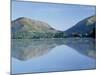 Perfect Reflection in Early Morning, Grasmere, Near Ambleside, Lake District, Cumbria, England-Lee Frost-Mounted Photographic Print