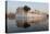 Perfect Reflection of Lake Palace Hotel, India-Martin Child-Stretched Canvas