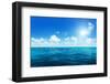 Perfect Sky and Water of Ocean-Iakov Kalinin-Framed Photographic Print