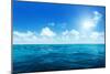 Perfect Sky and Water of Ocean-Iakov Kalinin-Mounted Photographic Print