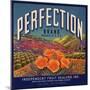 Perfection Brand - Colton, California - Citrus Crate Label-Lantern Press-Mounted Premium Giclee Print