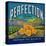 Perfection Orange Label - Colton, CA-Lantern Press-Stretched Canvas