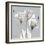 Perfectly Pale Gentian 2-Albert Koetsier-Framed Art Print