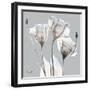 Perfectly Pale Gentian 2-Albert Koetsier-Framed Art Print