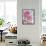 Perfectly Pink II-Monika Burkhart-Framed Stretched Canvas displayed on a wall