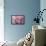 Perfectly Pink III-Monika Burkhart-Framed Stretched Canvas displayed on a wall