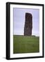 Perforated standing stone, North Ronaldsay. Orkney, 20th century-CM Dixon-Framed Giclee Print