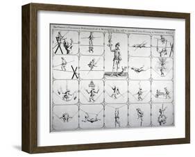 Performance at Sadler's Wells Theatre, Finsbury, London, 1750-null-Framed Giclee Print