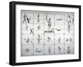 Performance at Sadler's Wells Theatre, Finsbury, London, 1750-null-Framed Giclee Print