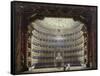 Performance at Teatro Alla Scala in Milan, Italy, 19th Century-null-Framed Stretched Canvas