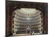 Performance at Teatro Alla Scala in Milan, Italy, 19th Century-null-Mounted Giclee Print