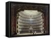 Performance at Teatro Alla Scala in Milan, Italy, 19th Century-null-Framed Stretched Canvas