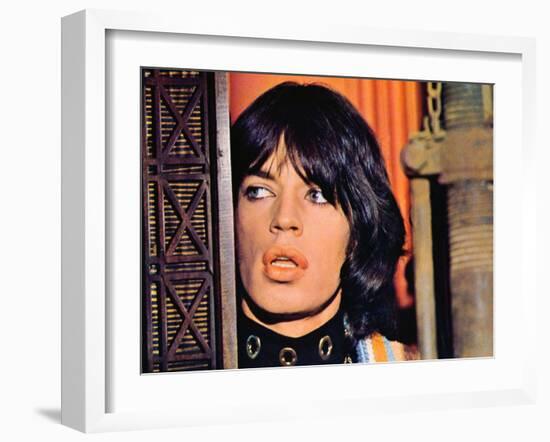 Performance, Mick Jagger, 1970-null-Framed Photo