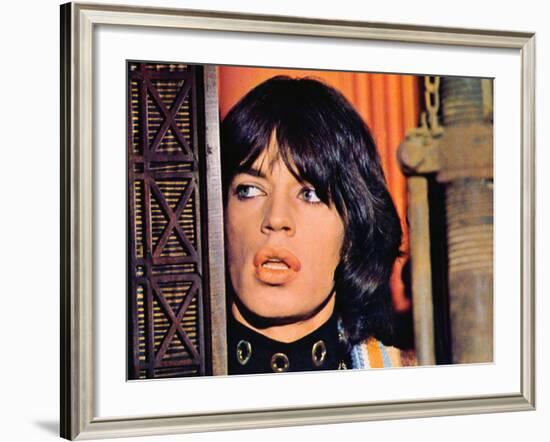 Performance, Mick Jagger, 1970-null-Framed Photo