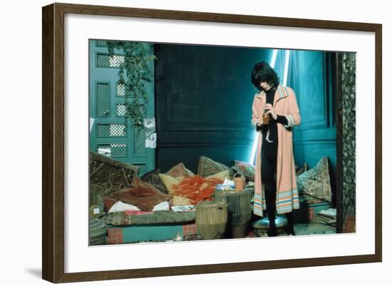 Performance, Mick Jagger, 1970-null-Framed Photo