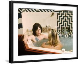 Performance, Mick Jagger, Anita Pallenberg, 1970-null-Framed Photo