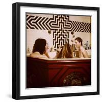 Performance, Mick Jagger, Anita Pallenberg, Michele Breton, 1970-null-Framed Premium Photographic Print