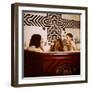 Performance, Mick Jagger, Anita Pallenberg, Michele Breton, 1970-null-Framed Photo