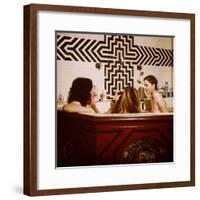 Performance, Mick Jagger, Anita Pallenberg, Michele Breton, 1970-null-Framed Photo