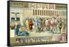 Performance of Aeschylus' Play the Persians in the Theatre of Athens-null-Framed Stretched Canvas