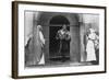 Performance of Jedermann, Salzburg Festival, Austria, 20th Century-Ernst Maier-Framed Photographic Print