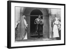 Performance of Jedermann, Salzburg Festival, Austria, 20th Century-Ernst Maier-Framed Photographic Print