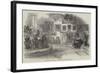 Performance of the Oedipus, at Buckingham Palace, before Her Majesty-null-Framed Giclee Print