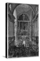 Performance of Verdi's Requiem, 13th June 1874-Italian School-Stretched Canvas