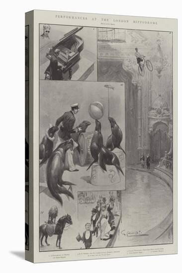 Performances at the London Hippodrome-G.S. Amato-Stretched Canvas