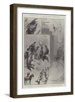 Performances at the London Hippodrome-G.S. Amato-Framed Giclee Print