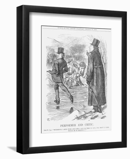 Performer and Critic, 1879-Joseph Swain-Framed Premium Giclee Print