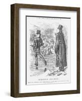 Performer and Critic, 1879-Joseph Swain-Framed Giclee Print