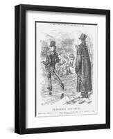 Performer and Critic, 1879-Joseph Swain-Framed Giclee Print