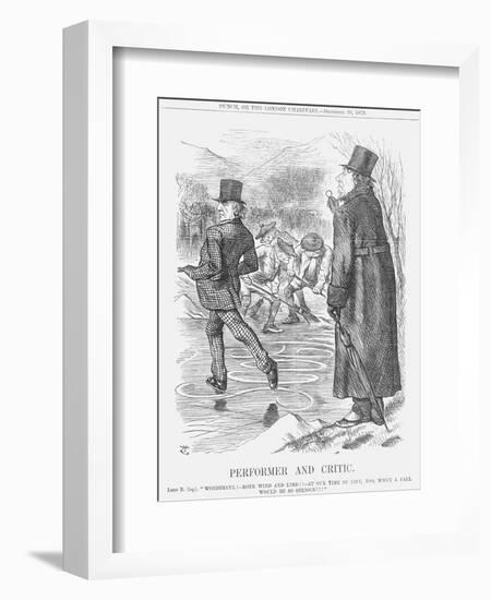 Performer and Critic, 1879-Joseph Swain-Framed Giclee Print