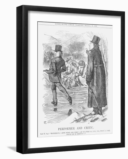 Performer and Critic, 1879-Joseph Swain-Framed Giclee Print