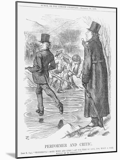 Performer and Critic, 1879-Joseph Swain-Mounted Giclee Print