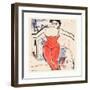 Performer Bowing (Beifallheischende Artistin)-Ernst Ludwig Kirchner-Framed Giclee Print