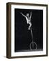 Performer Hanny Shyretto on a Unicycle-Gjon Mili-Framed Photographic Print