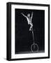 Performer Hanny Shyretto on a Unicycle-Gjon Mili-Framed Photographic Print