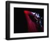 Performer on Stage at Microphone-Phil Sharp-Framed Photographic Print