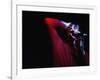 Performer on Stage at Microphone-Phil Sharp-Framed Photographic Print