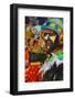 Performer, Santo Nino at Dinagyang Festival, City of Iloilo, Philippines-Keren Su-Framed Photographic Print